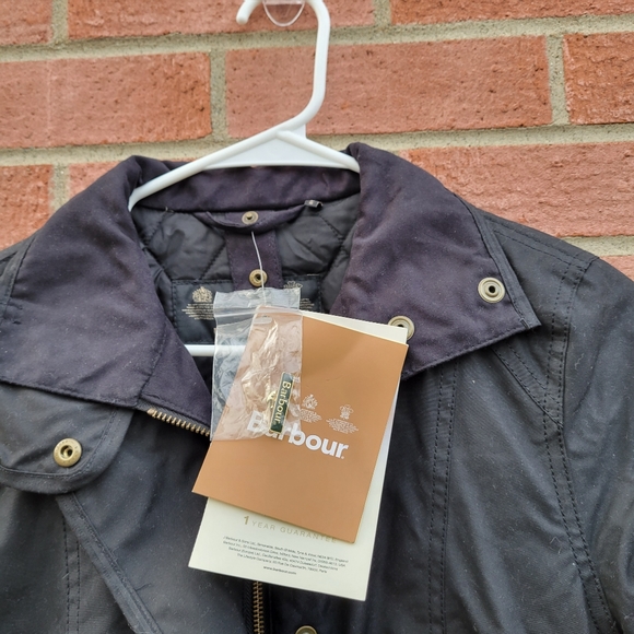 Barbour The Squire Waxed Jacket Size 8 - Picture 11 of 11